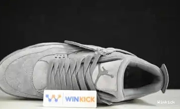 930155-003 JORDAN KAWS 4 GREY” AIR X “COOL 0702